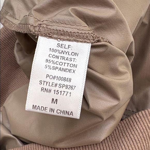 New Track SET 2 Pieces - Tan Le Lis HighEnd Boutique Brand OnTrend Medium Nylon - Picture 10 of 13